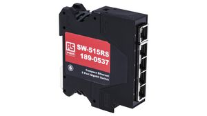 Ethernet-switch, RJ45-portar 5, 1Gbps, Ohanterat
